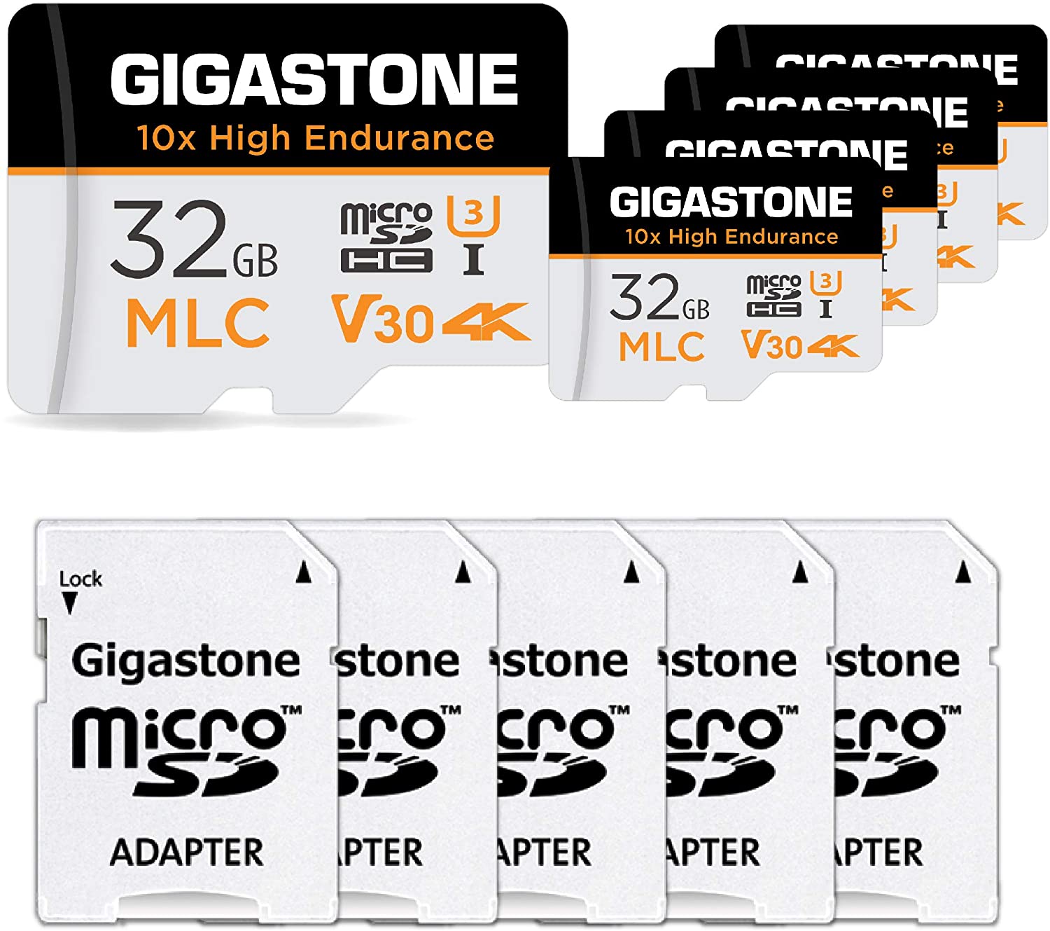 Gigastone 32GB 5 Pack MLC